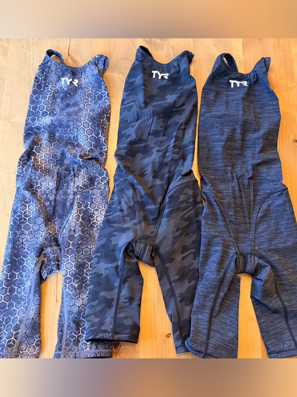 TYR Thresher 12u Competition Suits - set of 3